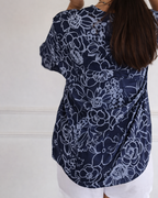 Beatrix | Painterly Floral Blouse