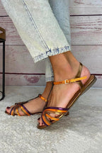 Ananya | Mediterranean T-Bar Sandals