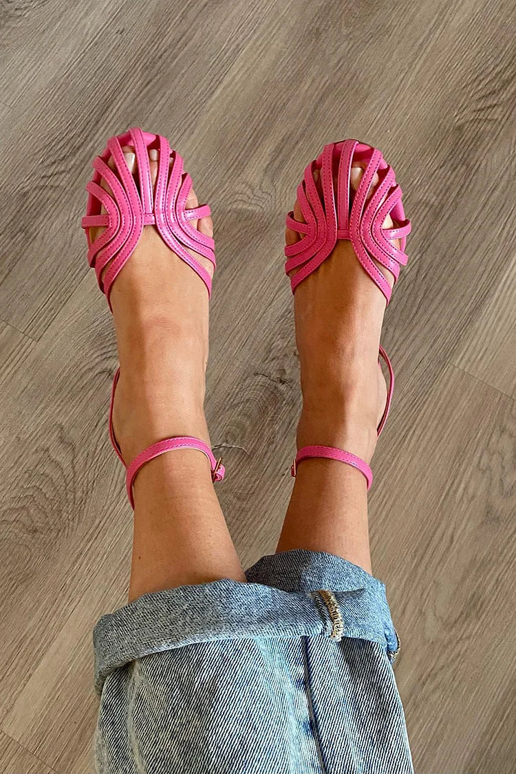 Avah | Jewel-Detail Flat Sandals