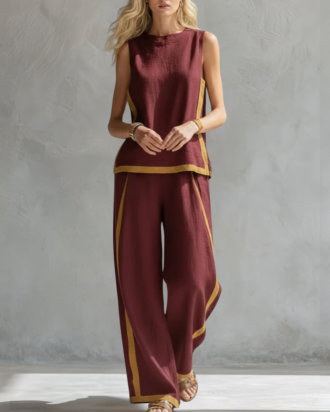 Lia | Elegant Drape Co-ord Set