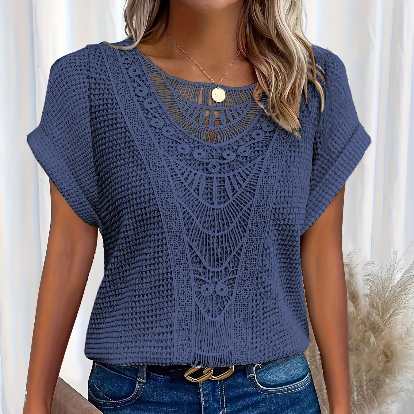 Oenone | Detailed Knitted Top