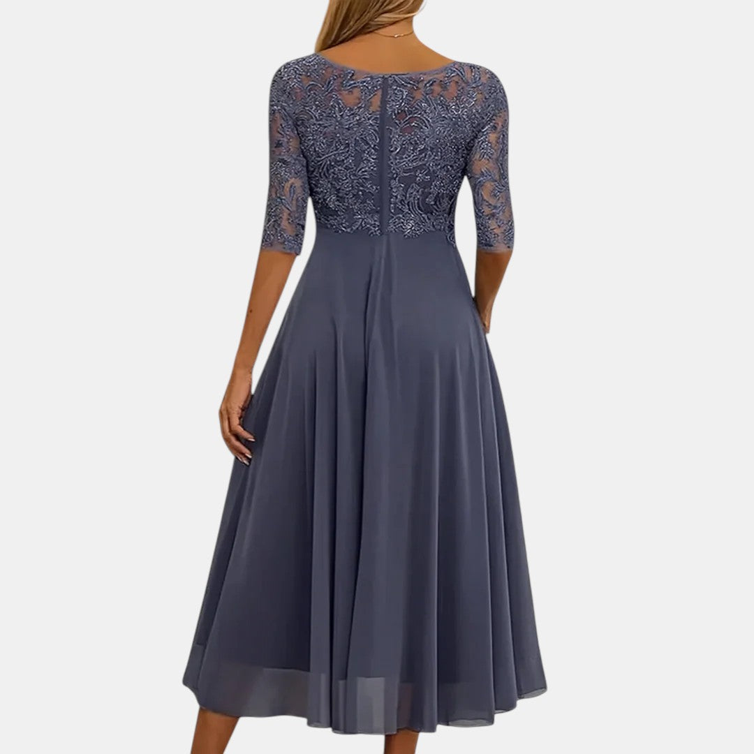 Dagny | Lace Midi Dress