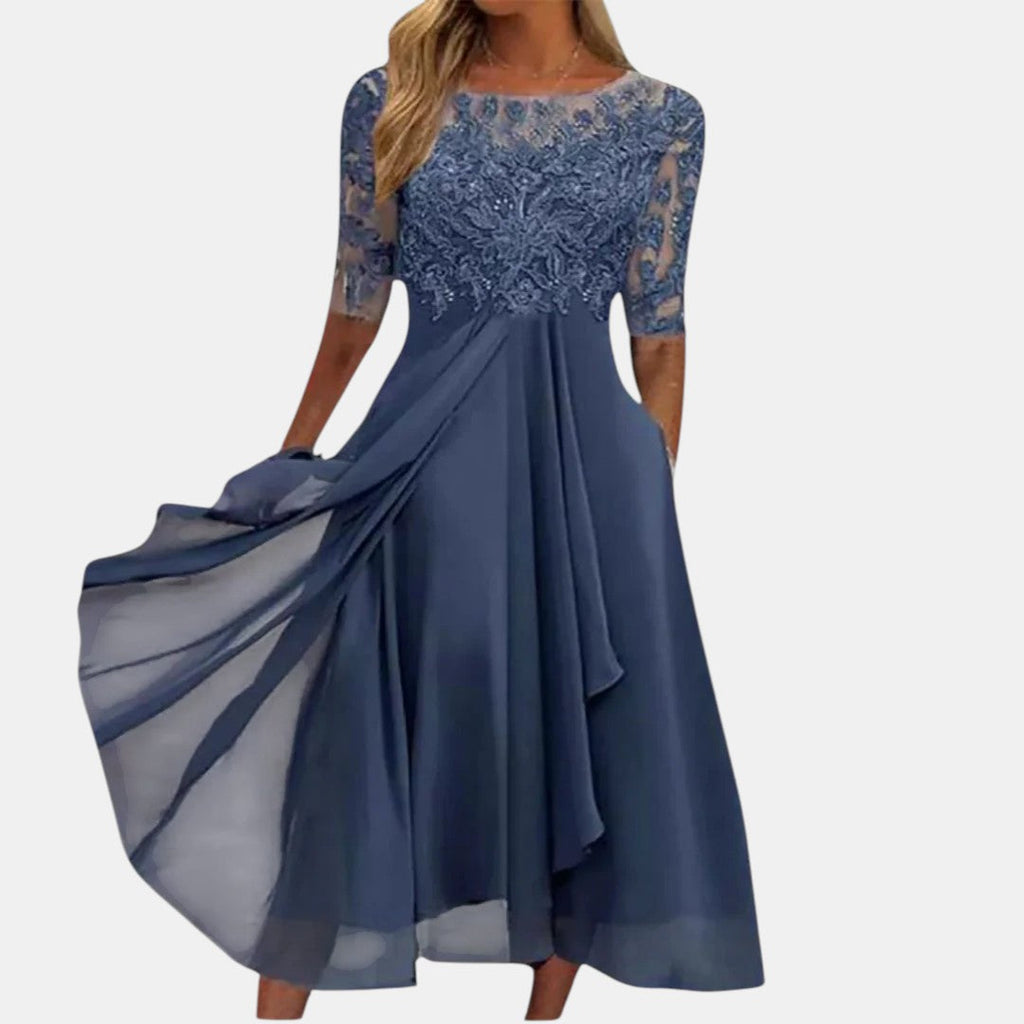 Dagny | Lace Midi Dress