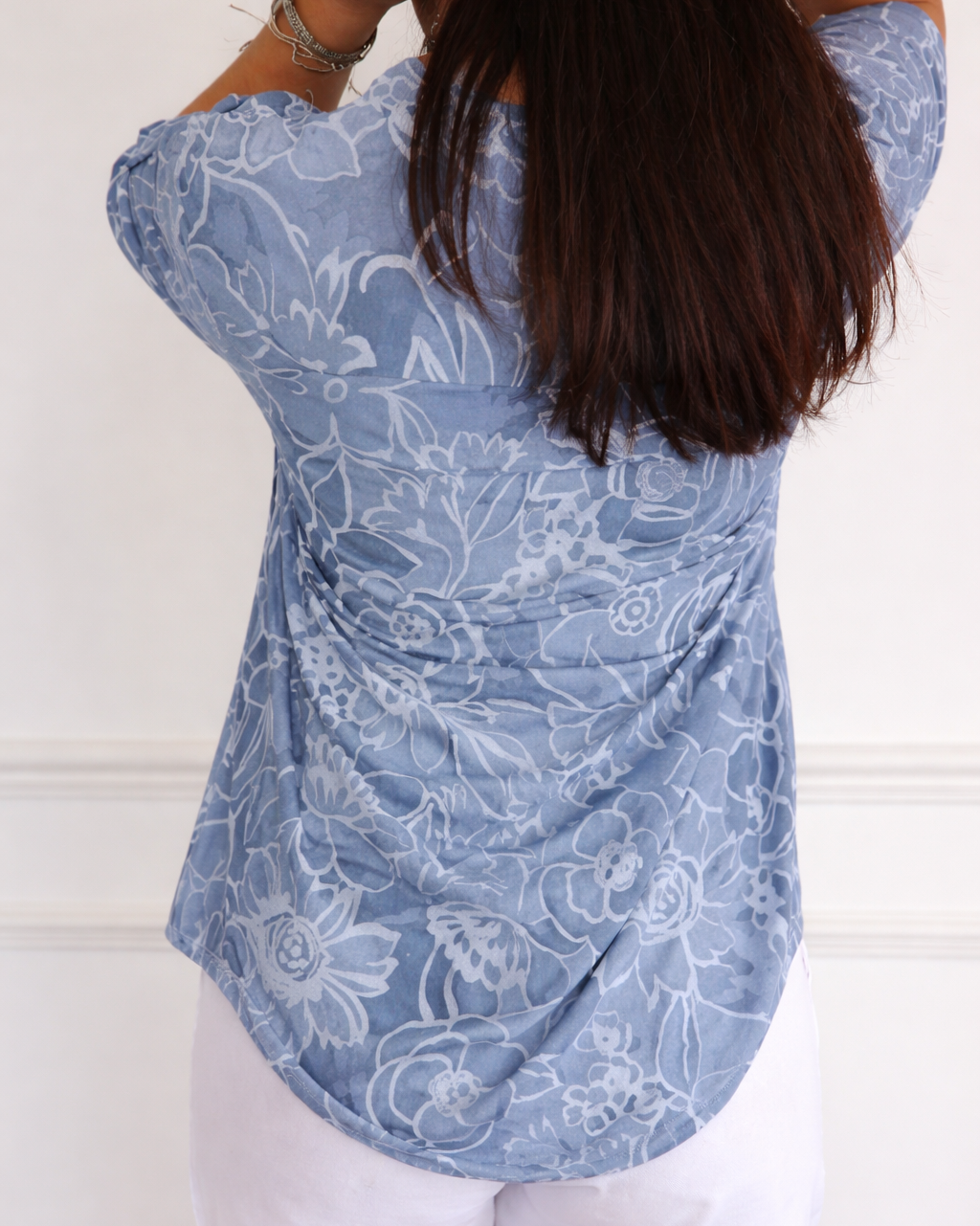 Beatrix | Painterly Floral Blouse