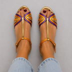 Ananya | Mediterranean T-Bar Sandals
