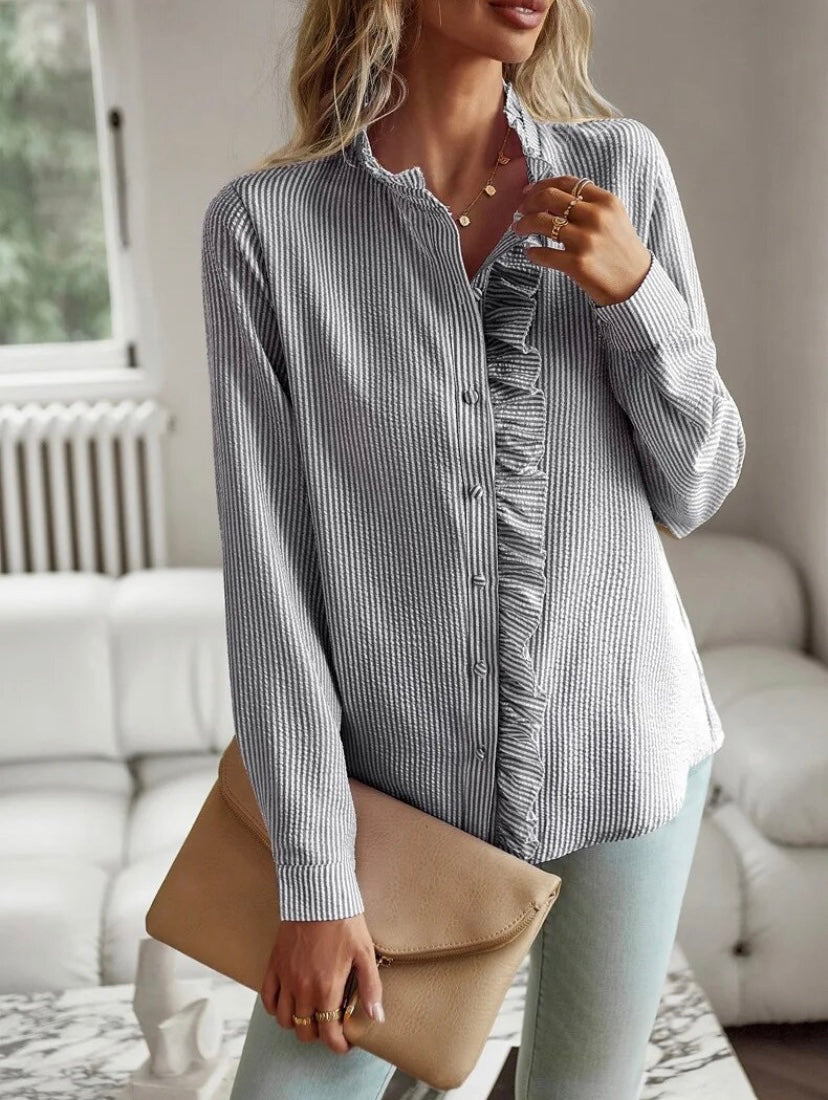 Ambra | Elegant Tapered Blouse