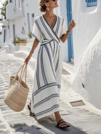 Lila | Santorini Maxi Summer Dress