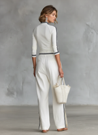 Nell | Wide-Leg Drawstring Athletic Set