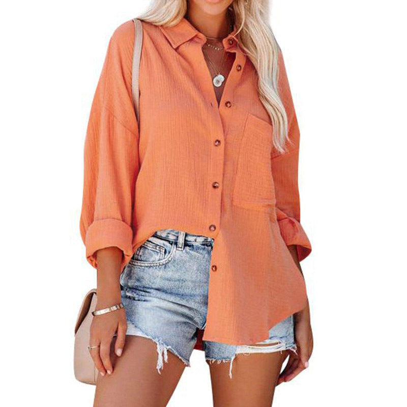 Jayda | Relaxed Button-Down Blouse