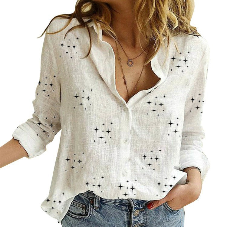 Aila | Classic Printed Blouse