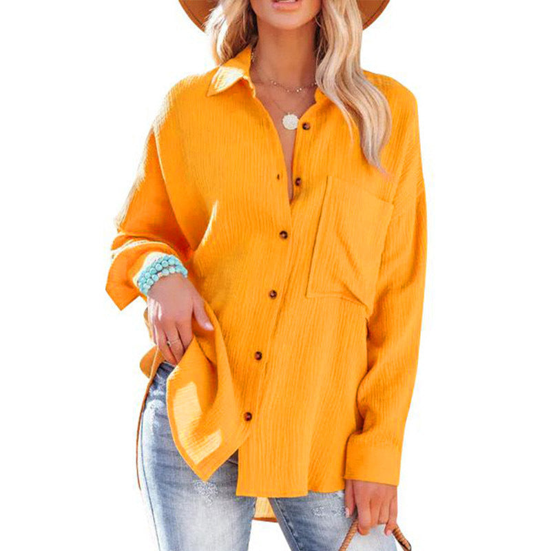 Jayda | Relaxed Button-Down Blouse