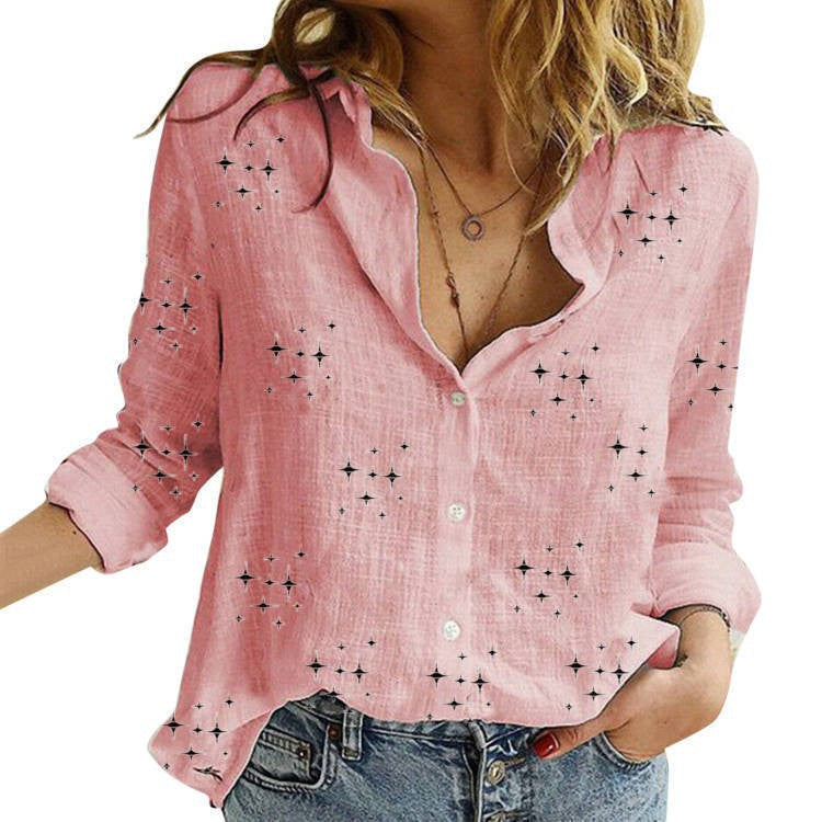 Aila | Classic Printed Blouse