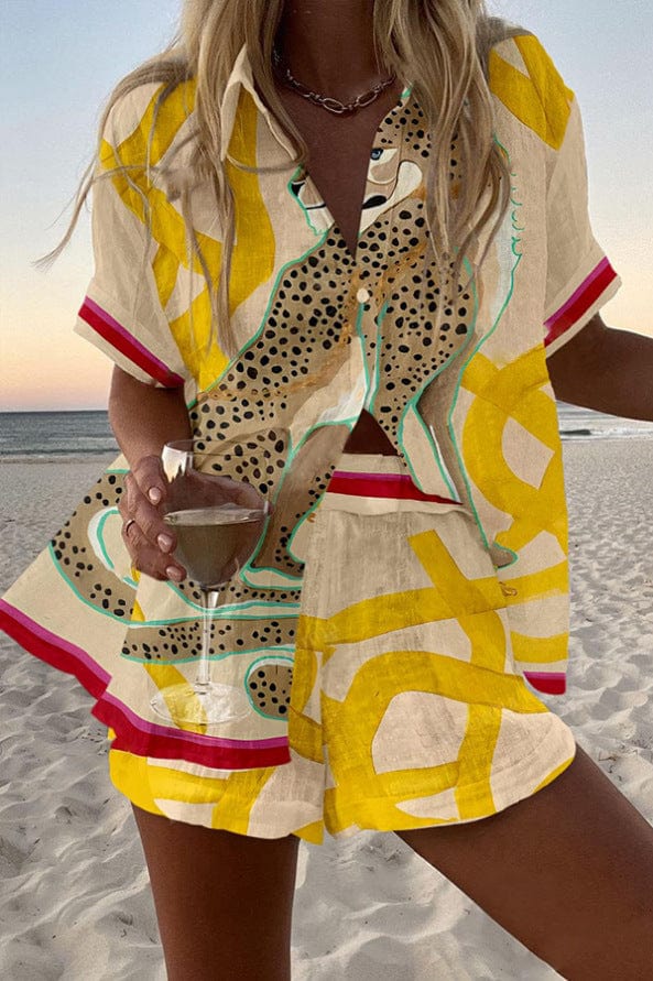 Anneliese | Linen-Cotton Co-ord Set