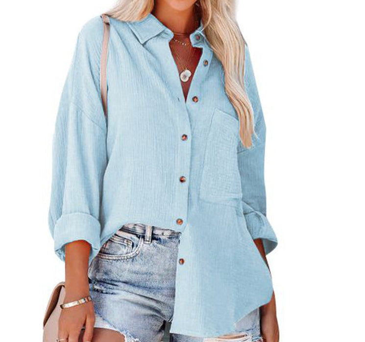 Jayda | Relaxed Button-Down Blouse