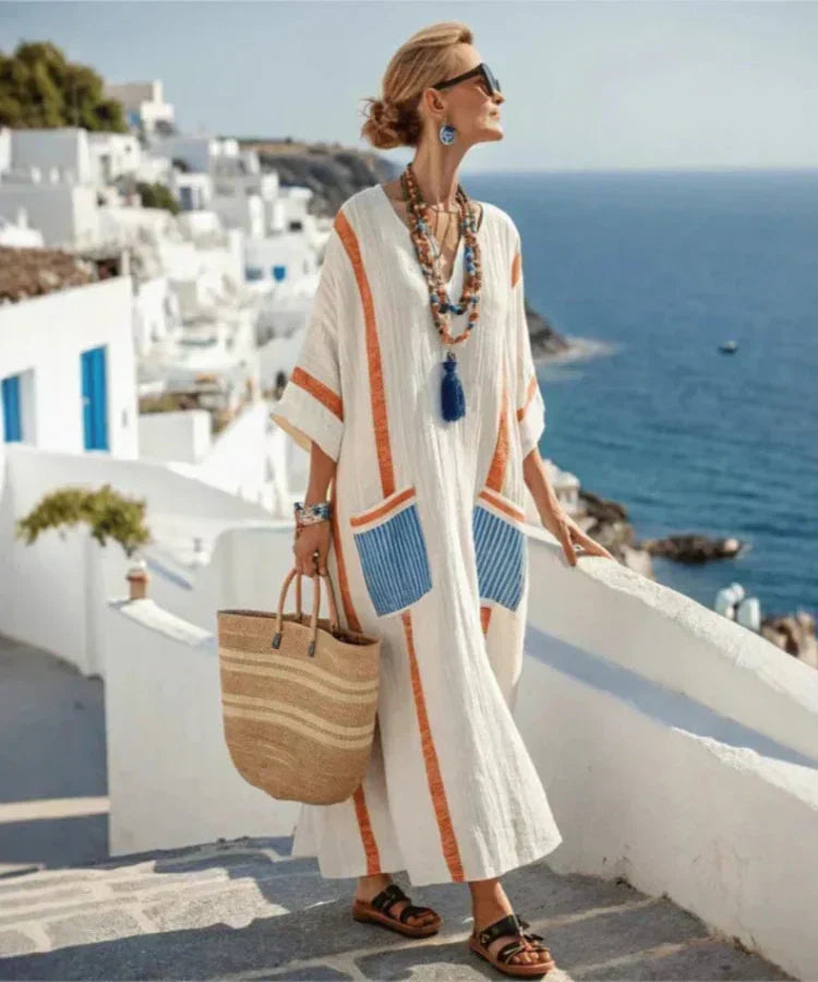 Ruth | Coastal Flow Maxi Dress