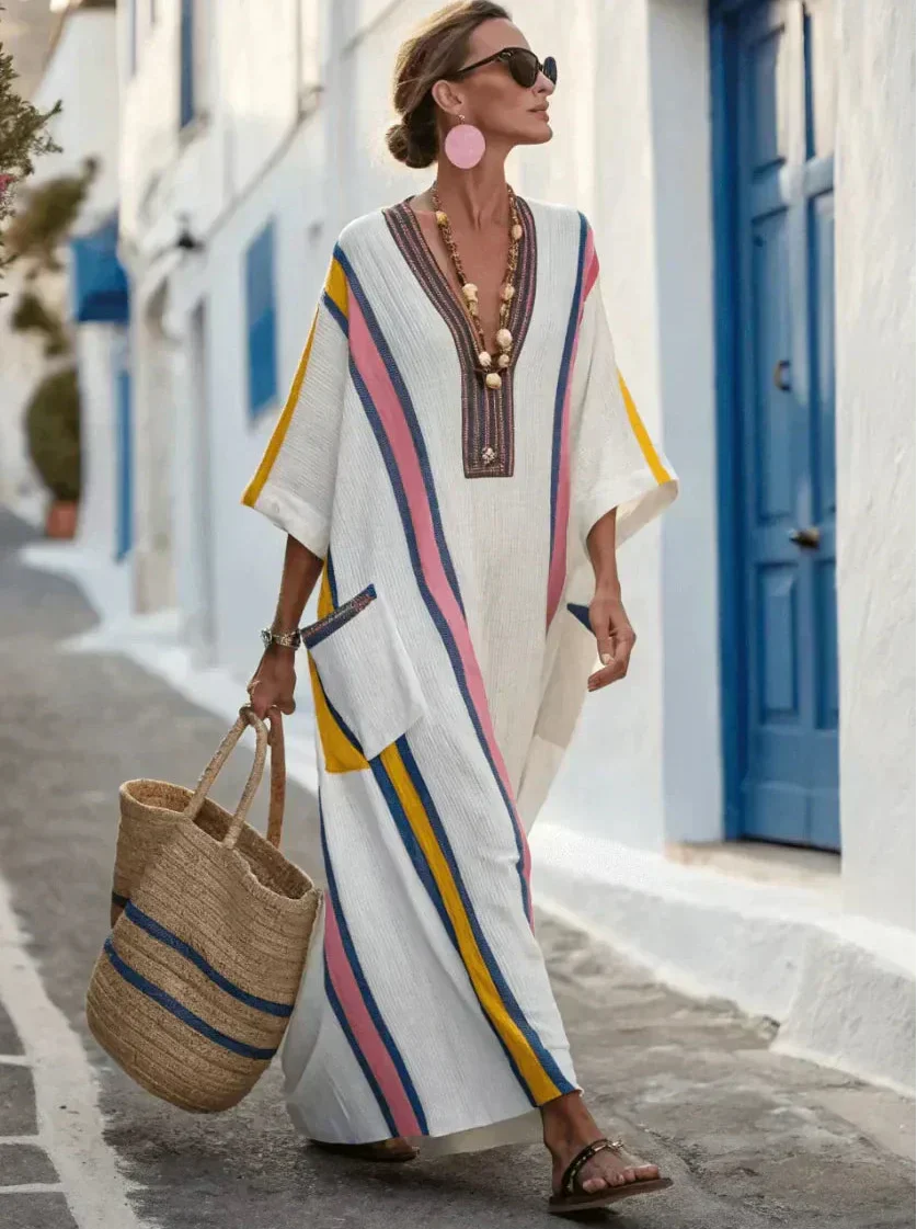 Ruth | Coastal Flow Maxi Dress