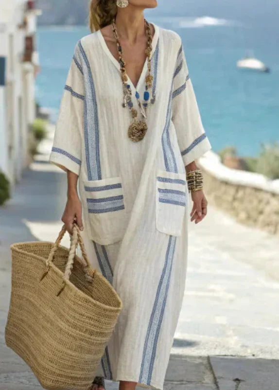 Ruth | Coastal Flow Maxi Dress