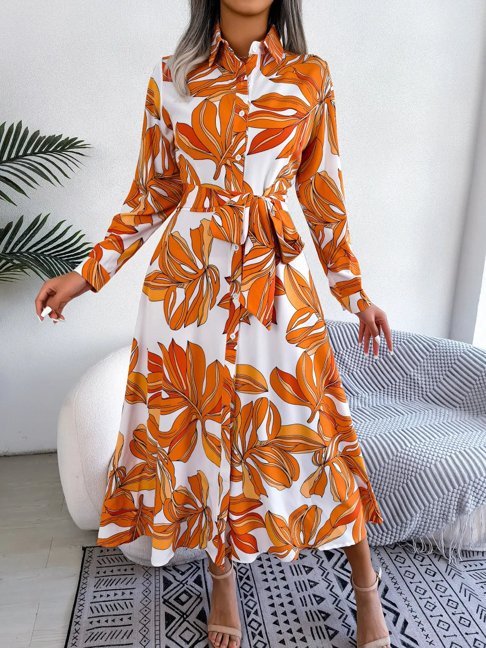 Xantippe | Floral Dream Shirt-Dress