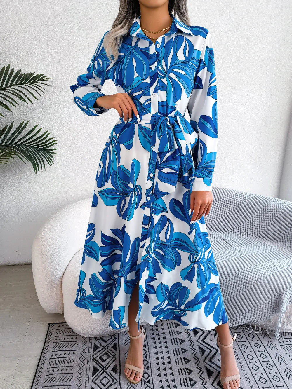 Xantippe | Floral Dream Shirt-Dress