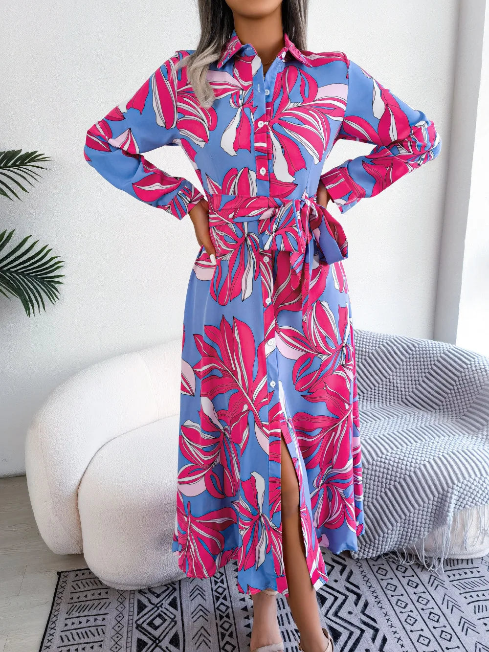 Xantippe | Floral Dream Shirt-Dress