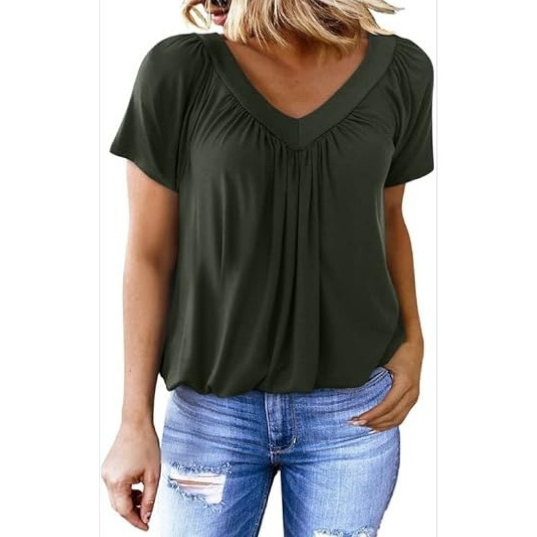 Anabelle | Casual V-Neck Top