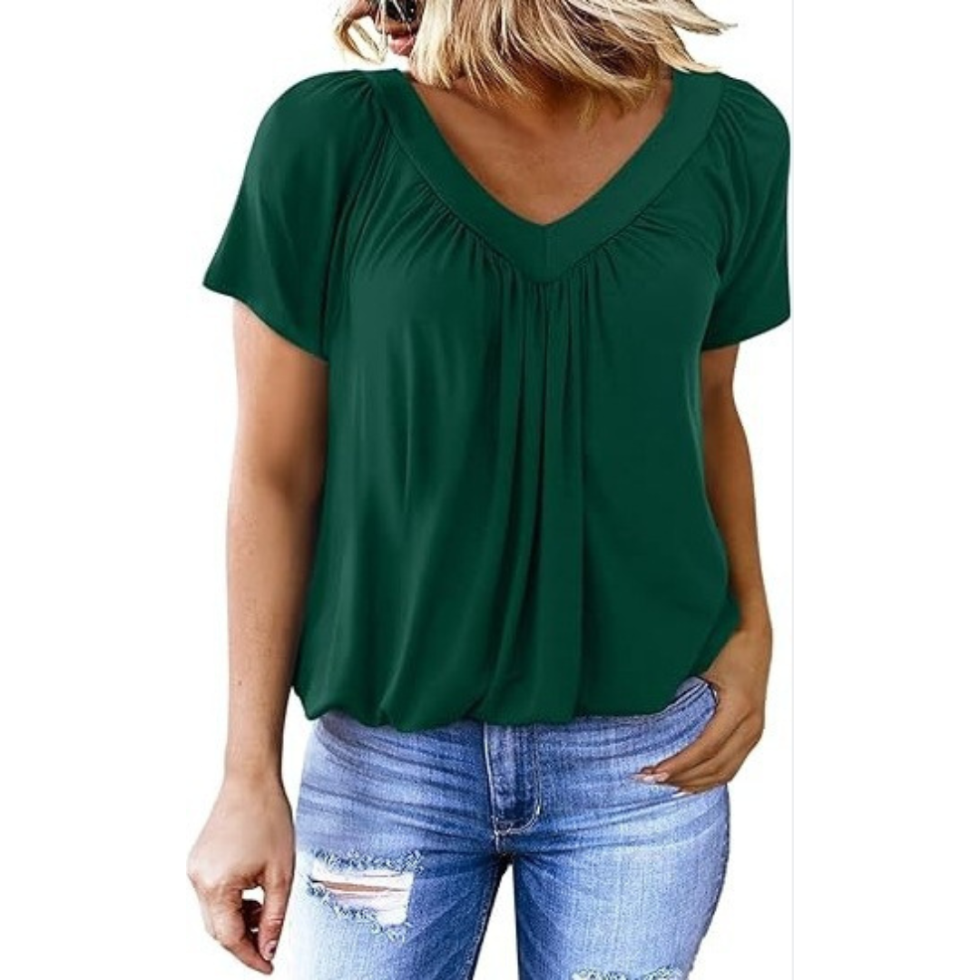 Anabelle | Casual V-Neck Top