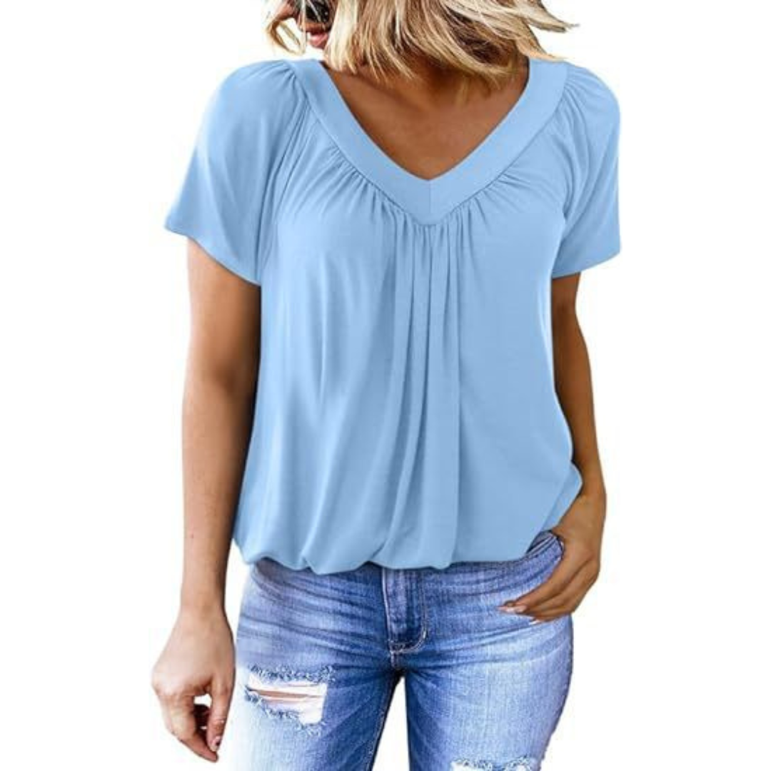 Anabelle | Casual V-Neck Top