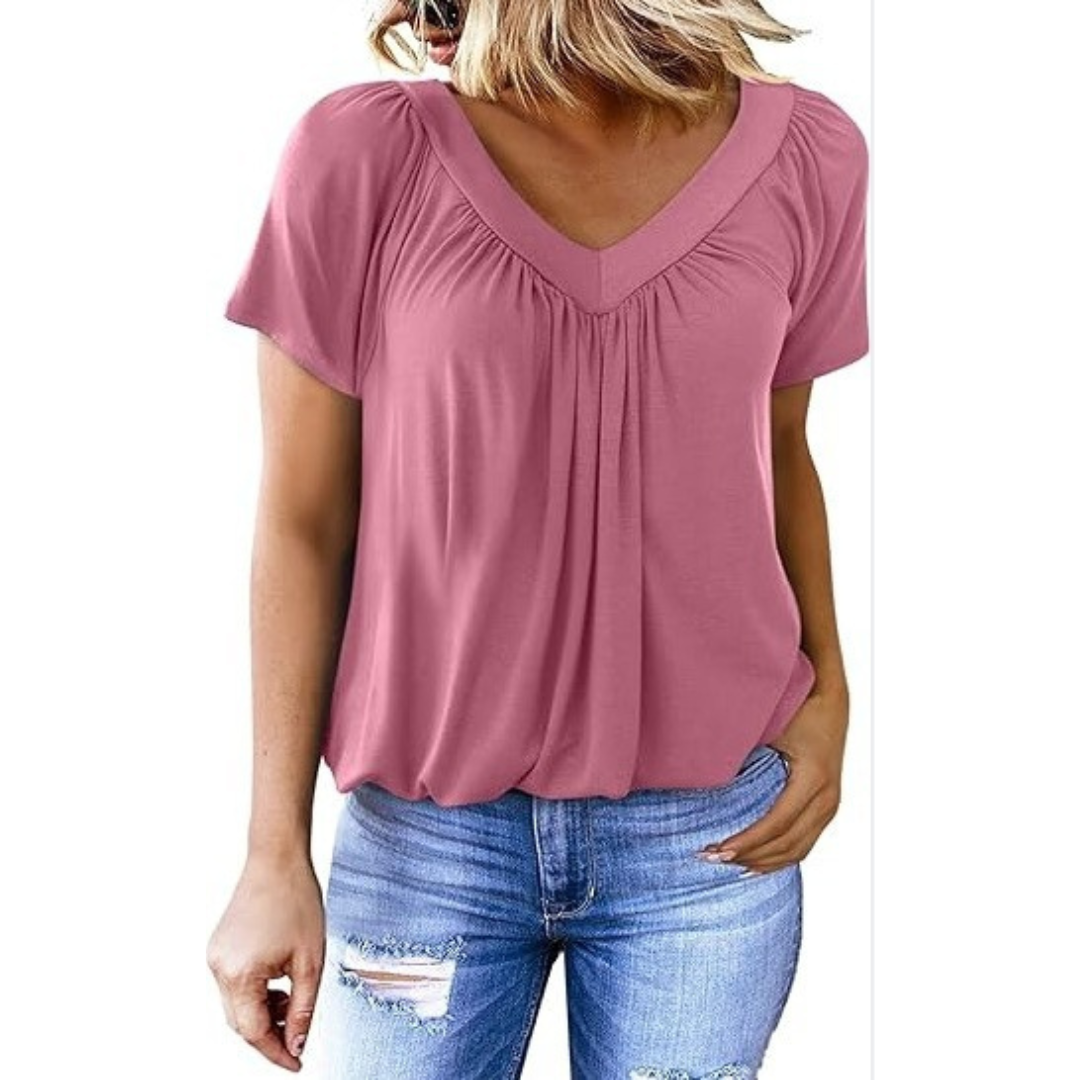Anabelle | Casual V-Neck Top