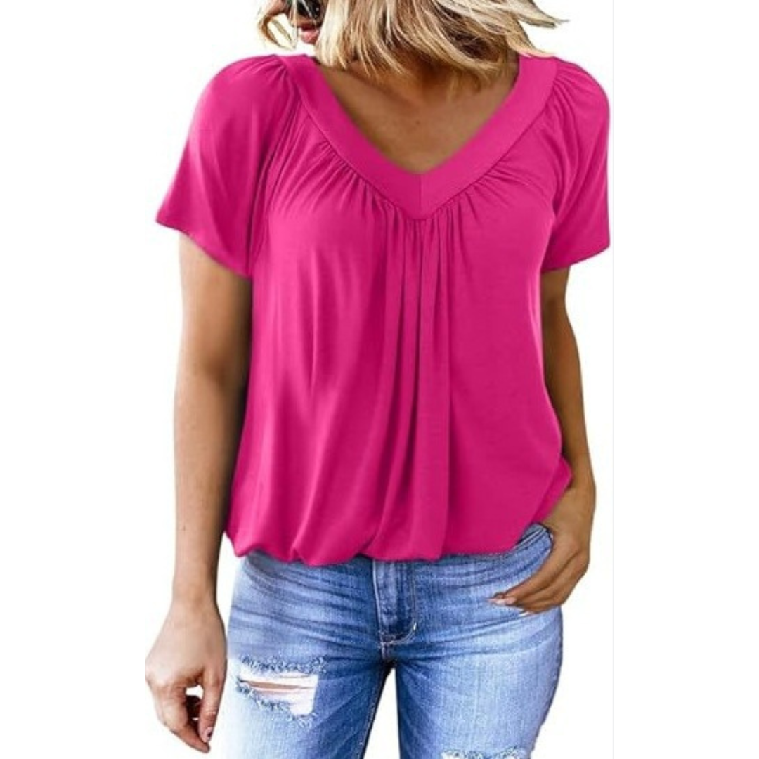 Anabelle | Casual V-Neck Top