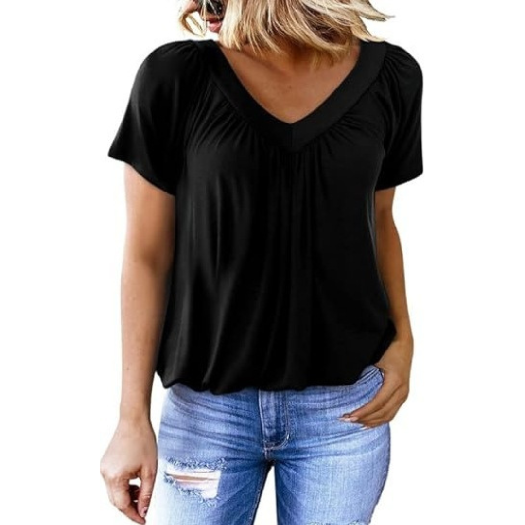 Anabelle | Casual V-Neck Top