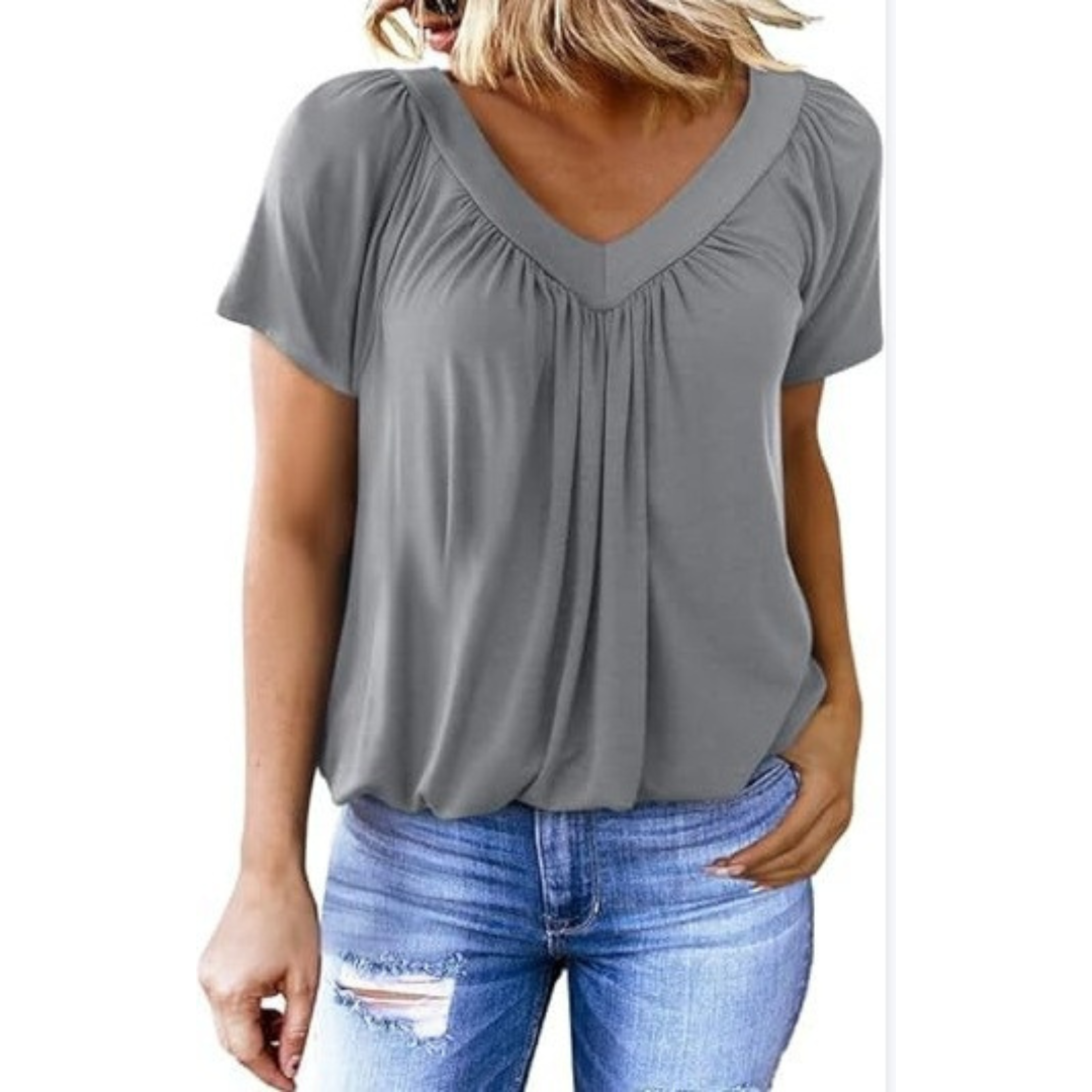 Anabelle | Casual V-Neck Top