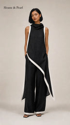 Elaina | Elegant Linen Co-Ord Set