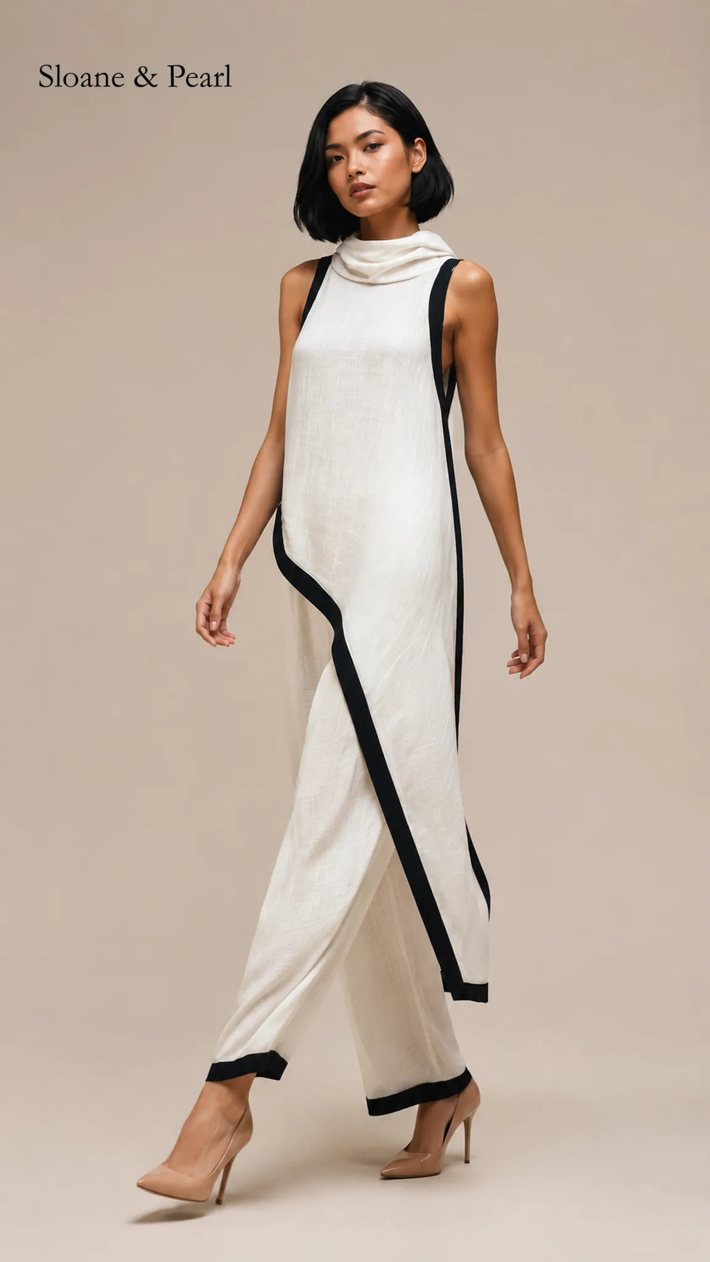 Elaina | Elegant Linen Co-Ord Set