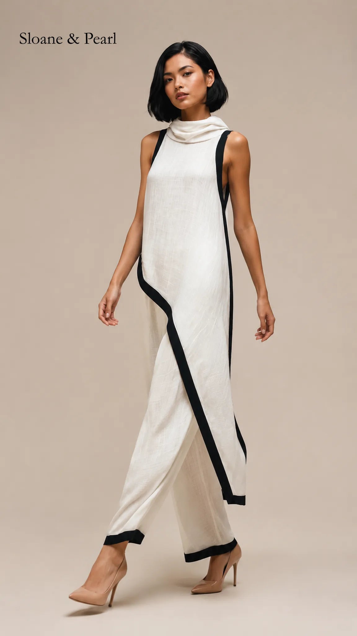 Elaina | Elegant Linen Co-Ord Set