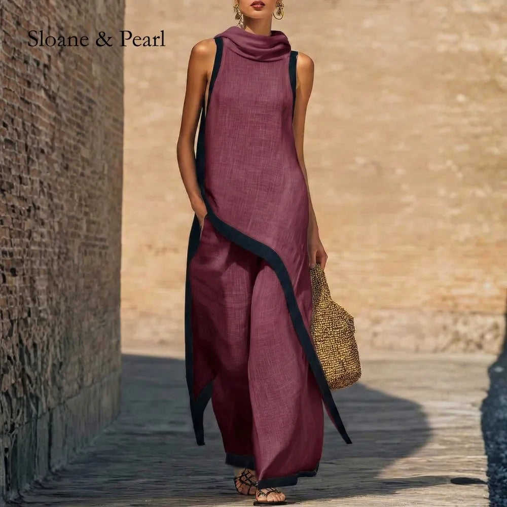 Elaina | Elegant Linen Co-Ord Set