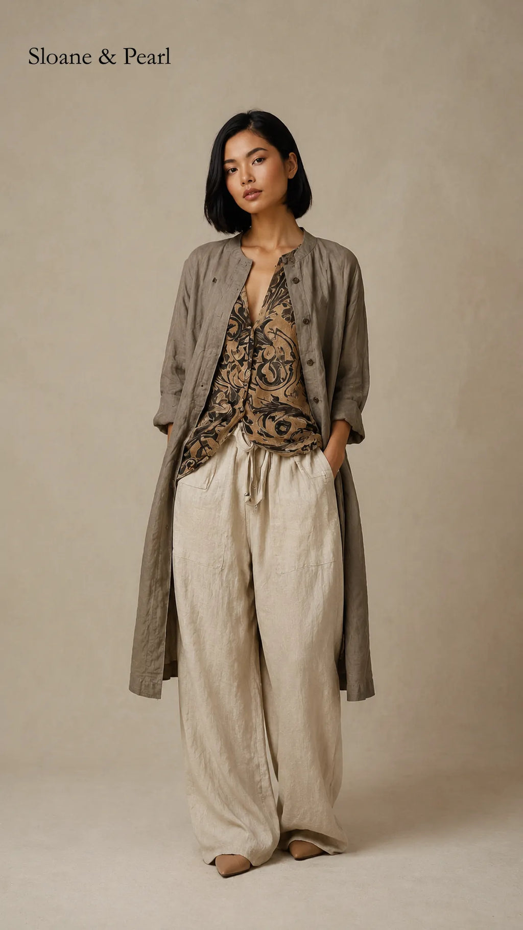 Camilla | 3-Piece Linen & Cotton Set
