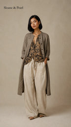 Camilla | 3-Piece Linen & Cotton Set