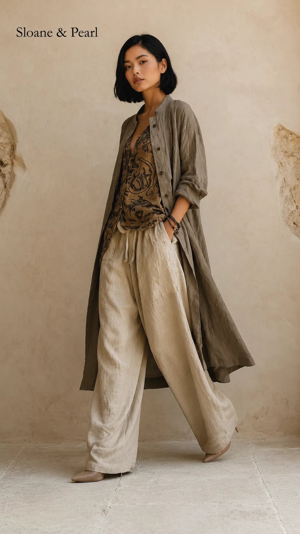 Camilla | 3-Piece Linen & Cotton Set