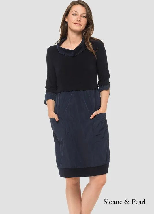 Melanie | Bubble Hem Knee-Length Dress