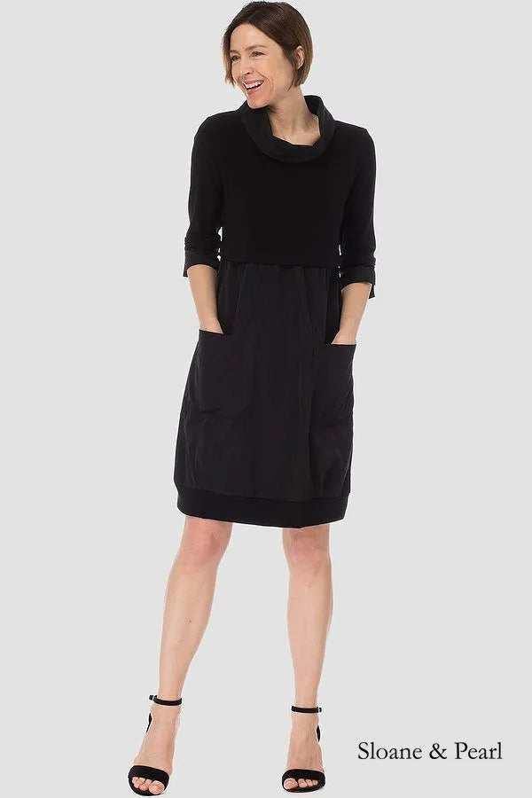 Melanie | Bubble Hem Knee-Length Dress