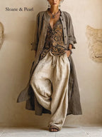 Camilla | 3-Piece Linen & Cotton Set