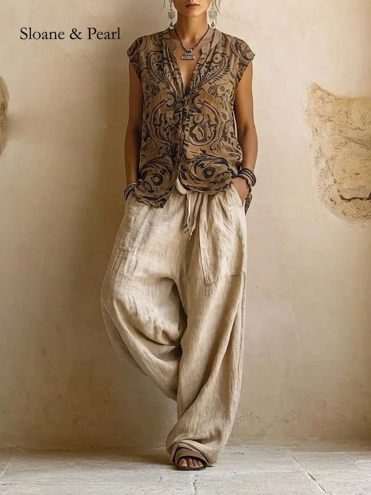 Camilla | 3-Piece Linen & Cotton Set