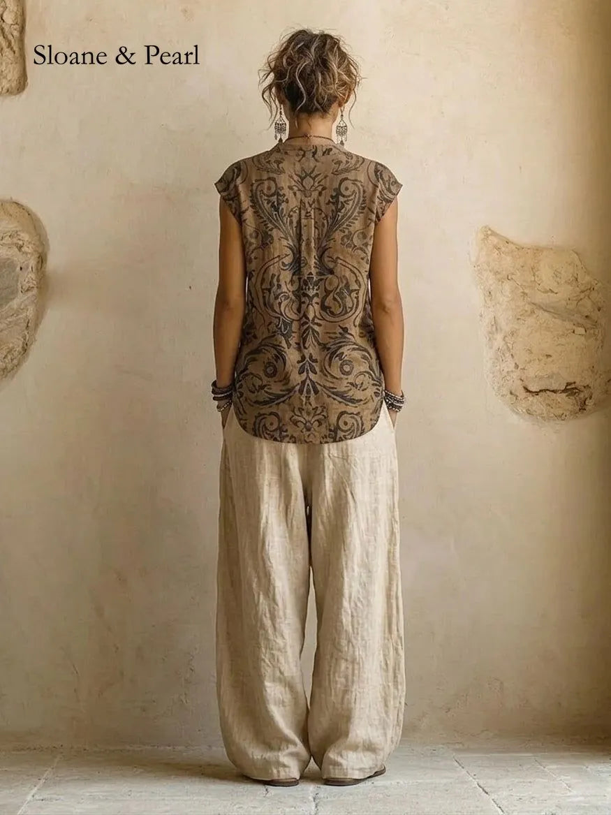 Camilla | 3-Piece Linen & Cotton Set