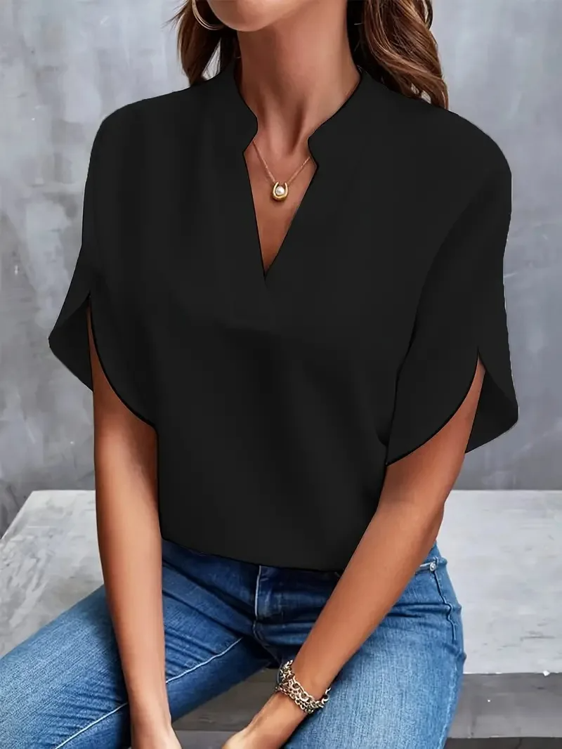 Marcellina | Classic Three-Quarter Sleeve Top