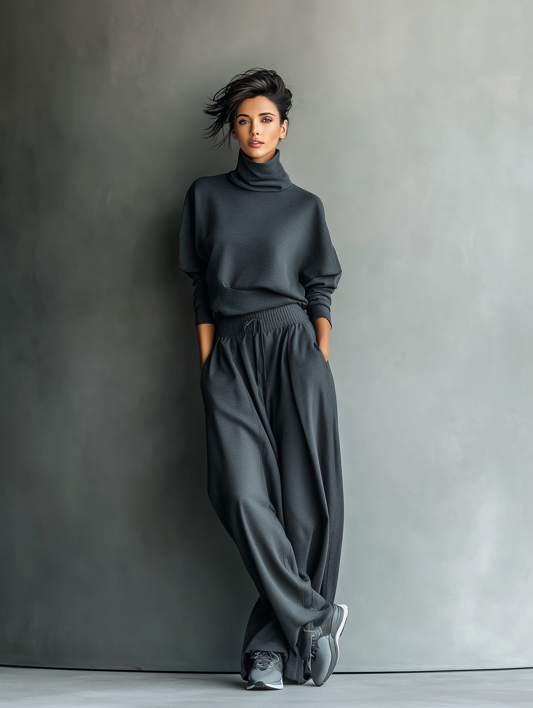 Amy | Knit Wide-Leg Two-Piece Set