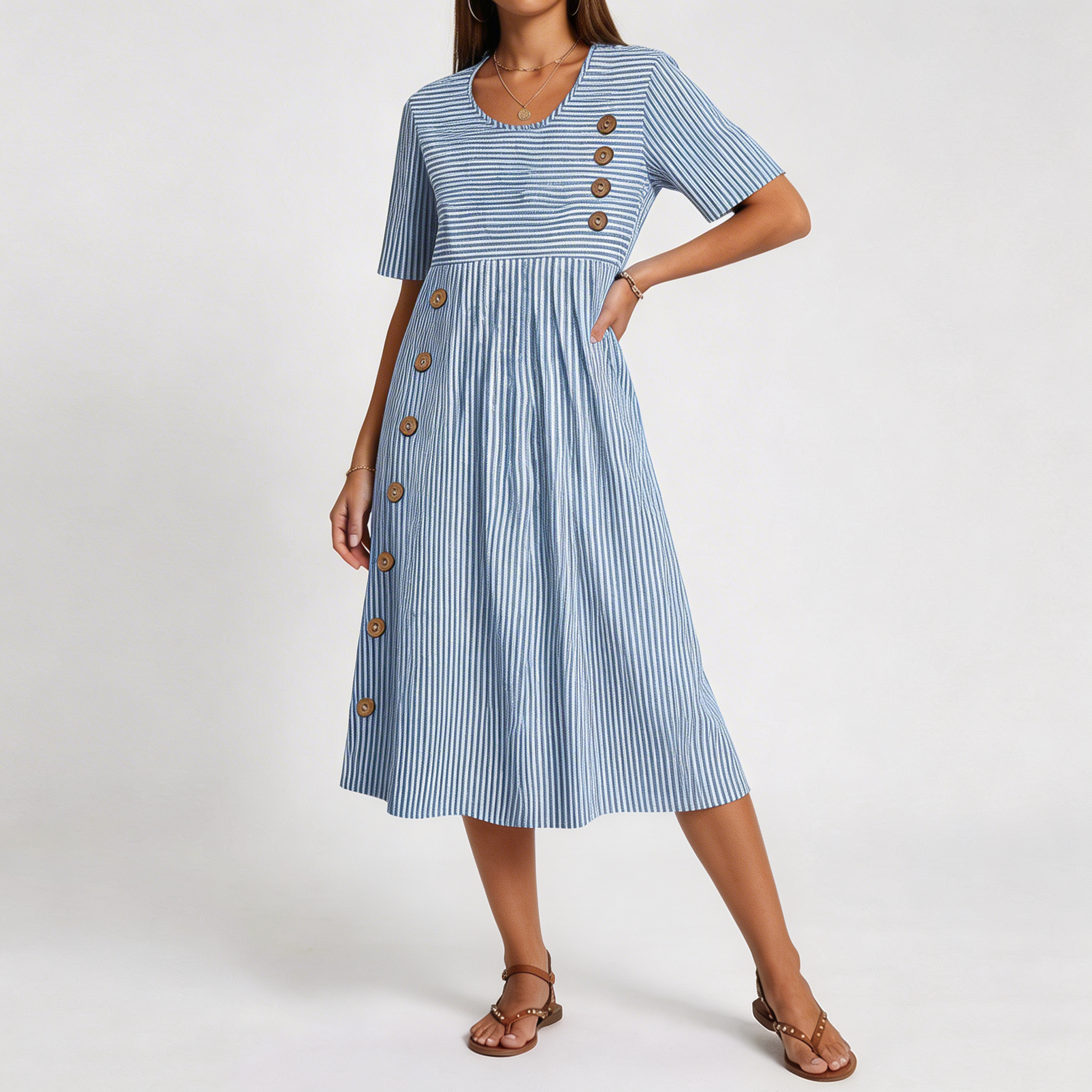 Sue | Breathable Midi Dress