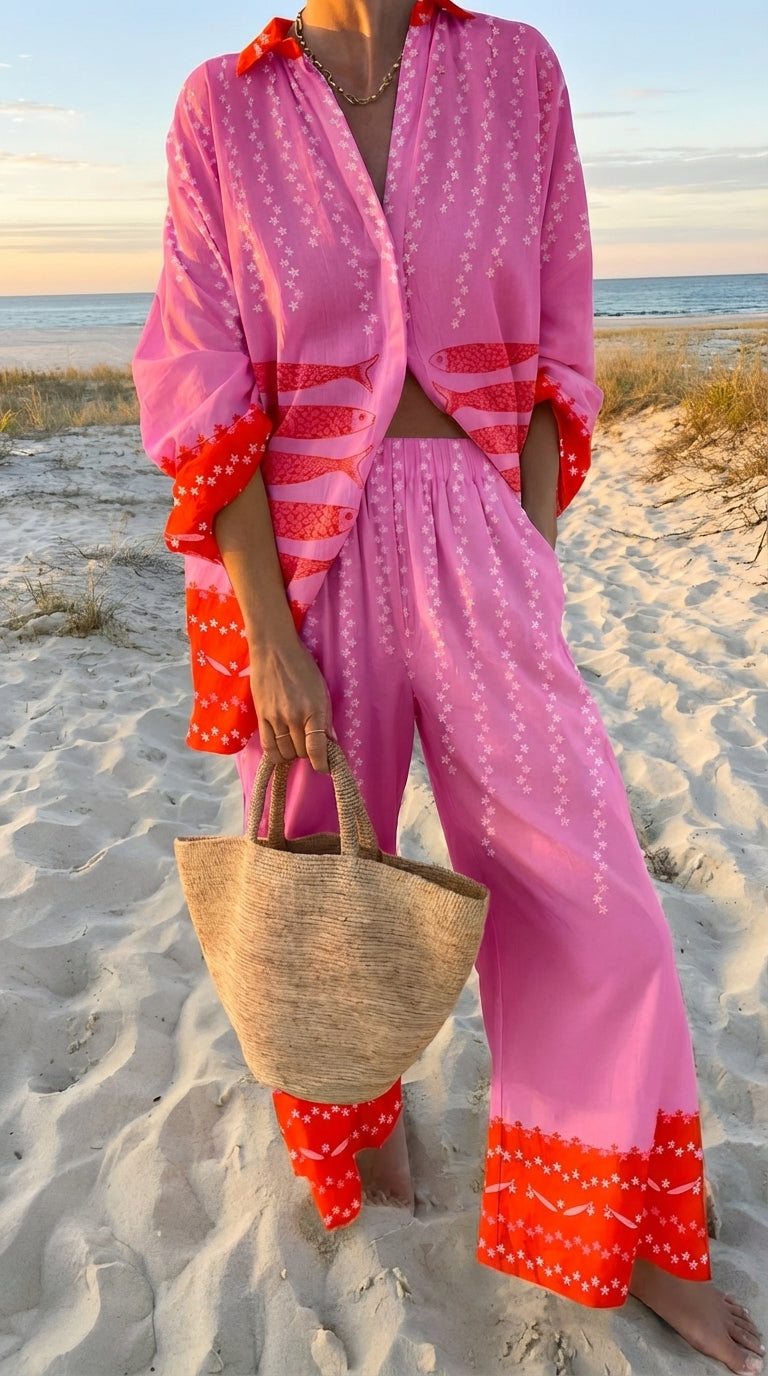 Keturah | Coordinated Shirt & Pants Set