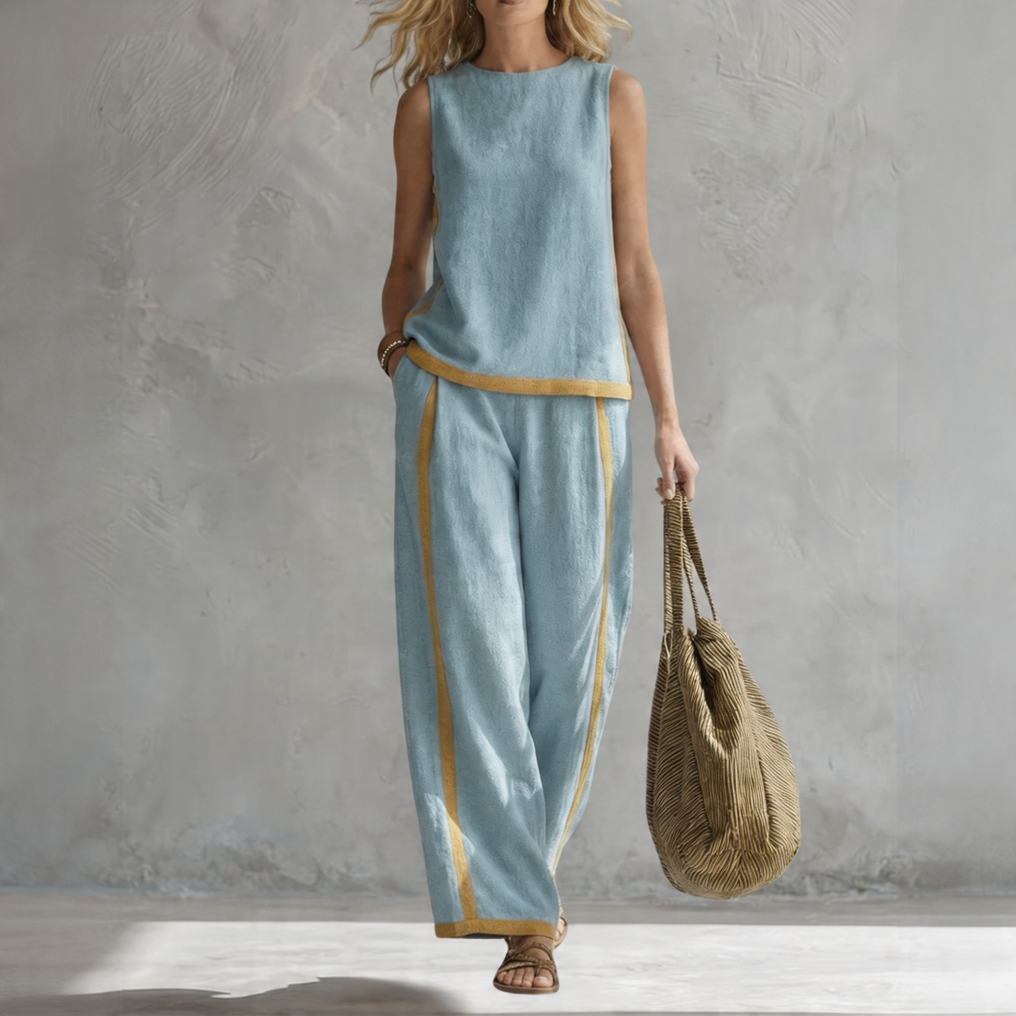 Lia | Elegant Drape Co-ord Set