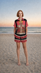 Allegra | Linen-Cotton T-Shirt & Short Set