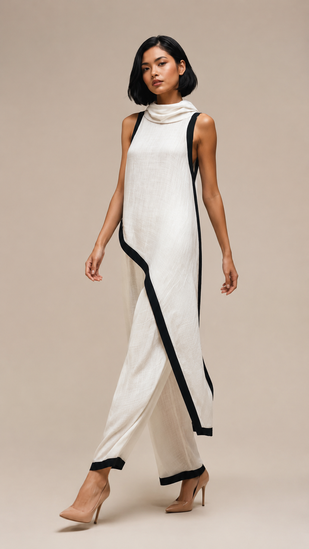 Reanna | Elegant Linen Coord Set